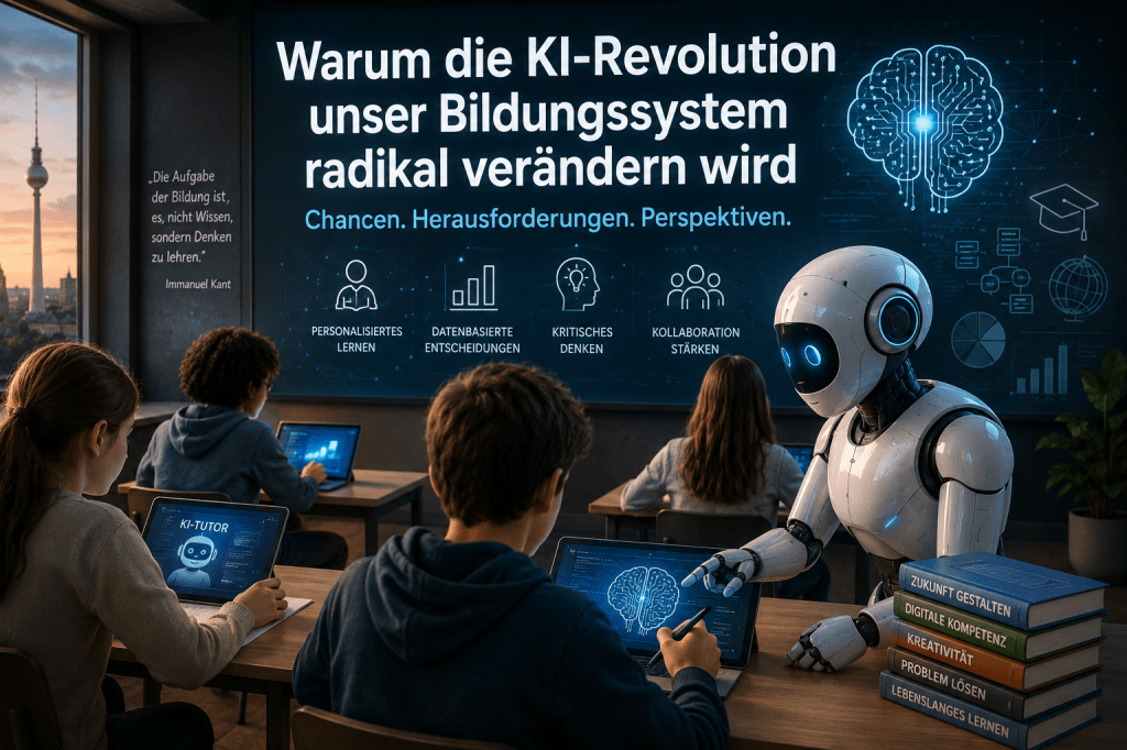 Warum die KI-Revolution unser Bildungssystem radikal verändern&nbsp;wird